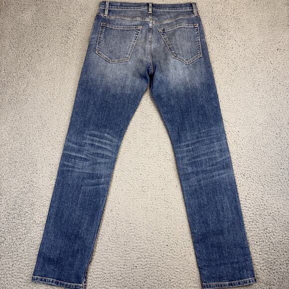 Flint And Tinder Jeans Men’s 31x32 (Meas. 32x33) Straight Fit Medium Wash Denim - Picture 11 of 13